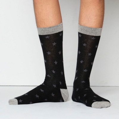 Picture of Premium Long Socks For Men  (Black)