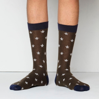 Picture of Premium Long Socks For Men  (Olive)