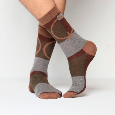 Picture of Premium Long Socks For Men  (Multicolor)