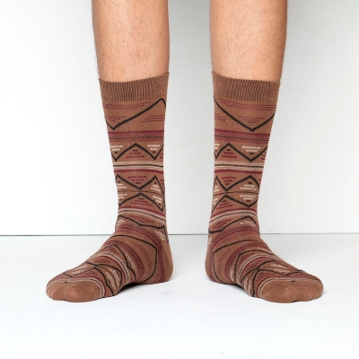 Picture of Premium Long Socks For Men  (Brown)