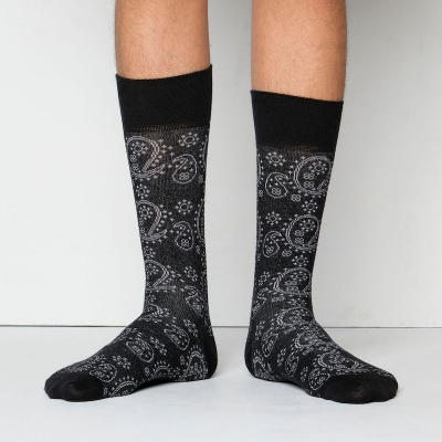 Picture of Premium Long Socks For Men  (Black)