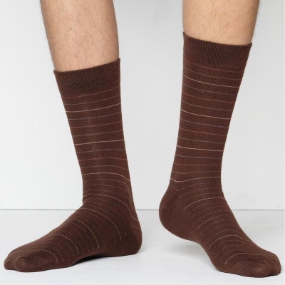 Picture of Premium Long Socks For Men  (Chocolate)