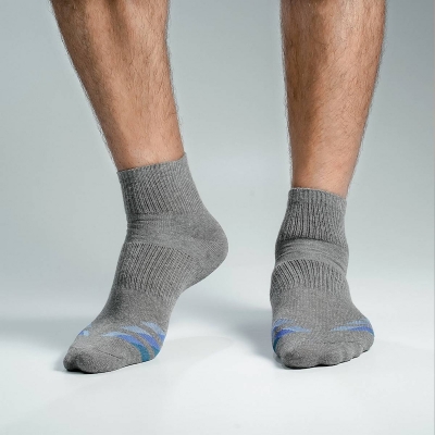 Picture of Kmalion Ankle Socks For Men  (Grey)