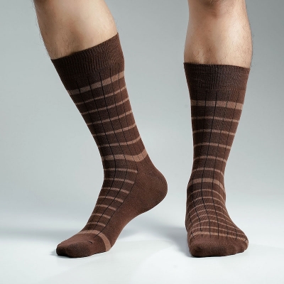 Picture of Pridezone Long Socks For Men  (Chocolate)