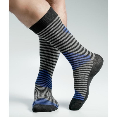 Picture of Swan Viara Long Socks For Men  (Black)