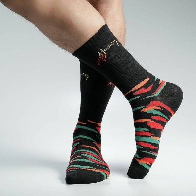 Picture of Premium Long Socks For Men  (Multicolor)