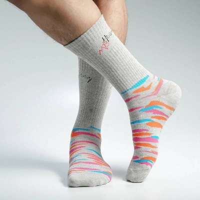 Picture of Premium Long Socks For Men  (Multicolor)