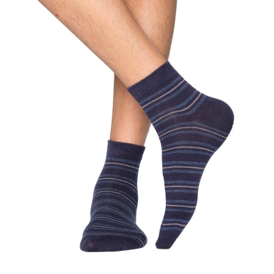 Picture of Premium Ankle Socks for Men  (Navy Blue)