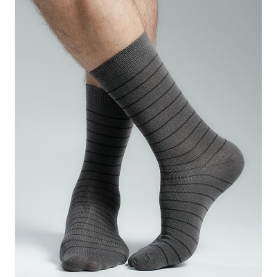 Picture of Premium Long Socks For Men  (Charcoal)