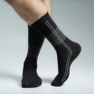 Picture of Premium Long Socks For Men  (Black)