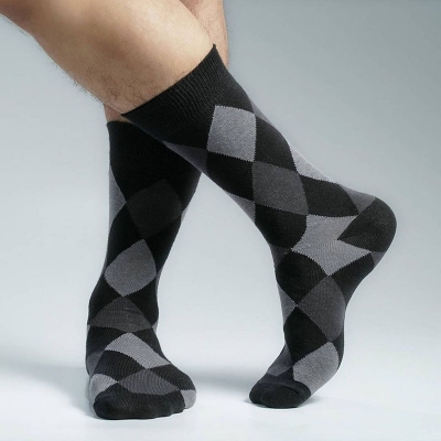 Picture of Premium Long Socks  for Men  (Black)