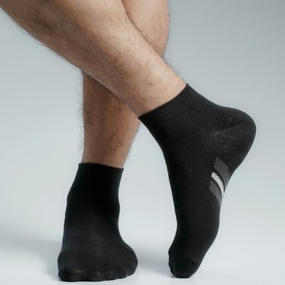 Picture of Premium Ankle Socks For Men  (Black)