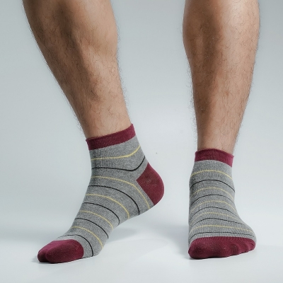 Picture of Premium Ankle Socks For Men  (Ash)