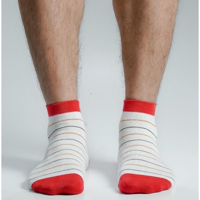 Picture of Premium Ankle Socks For Men  (White)