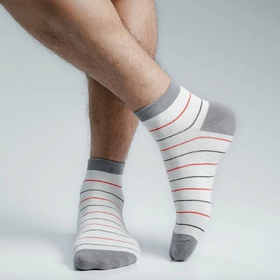 Picture of Premium Ankle Socks For Men  (White)