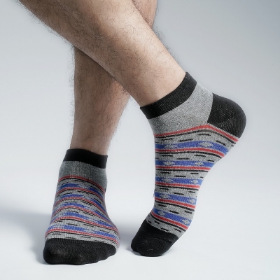 Picture of Premium Ankle Socks For Men  (Ash)