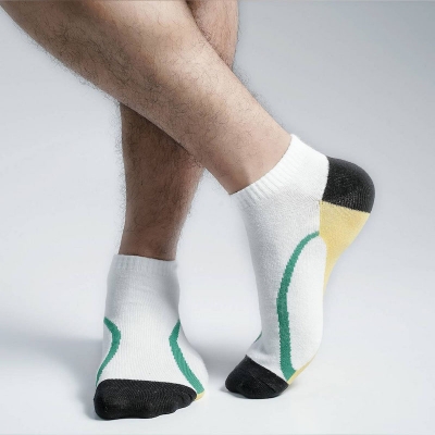 Picture of Premium Ankle Socks For Men  (White)