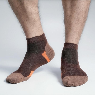 Picture of Premium Ankle Socks For Men  (Chocolate)