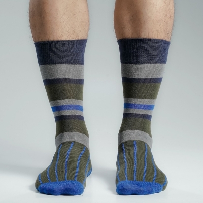 Picture of Premium Long Socks For Men  (Olive)