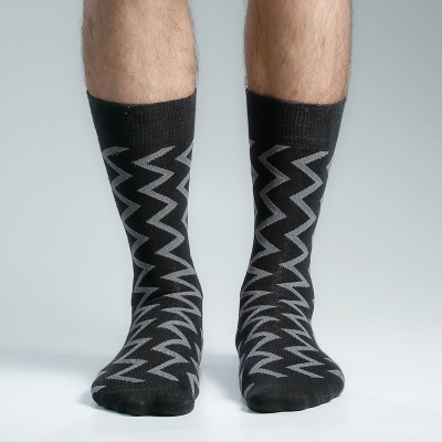 Picture of Premium Long Socks For Men  (Black)