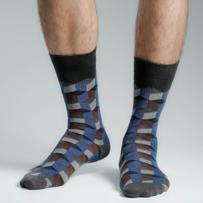 Picture of Premium Long Socks For Men  (Black)