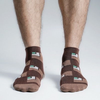 Picture of Premium Ankle Socks For Men  (Chocolate)