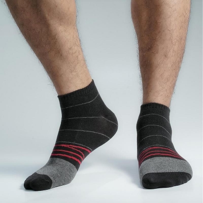 Picture of Premium Ankle Socks For Men  (Black)