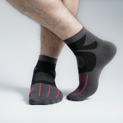 Picture of Premium Ankle Socks For Men  (Charcoal)