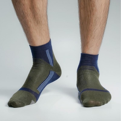 Picture of Premium Ankle Socks For Men  (Olive)