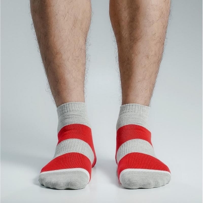 Picture of Premium Ankle Socks For Men  (Ash)