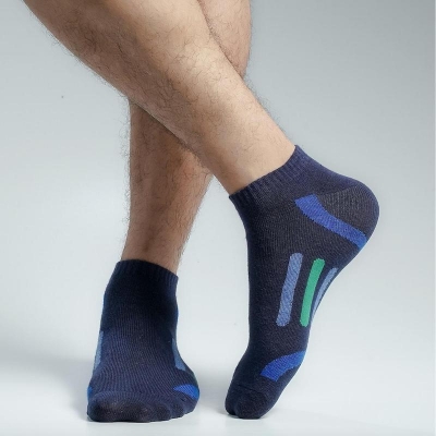 Picture of Premium Ankle Socks For Men  (Navy Blue)