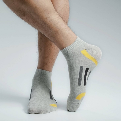Picture of Premium Ankle Socks For Men  (Ash)