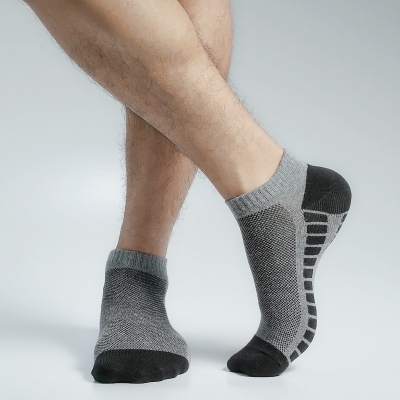 Picture of Premium Ankle Socks For Men  (Ash)