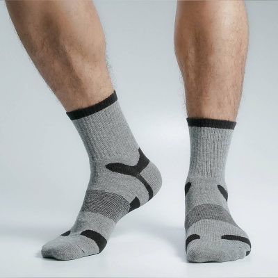 Picture of Premium Ankle Socks For Men  (Ash)