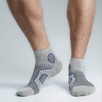 Picture of Premium Ankle Socks For Men  (Ash)