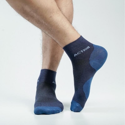 Picture of Action Ankle Socks For Men  (Navy Blue)