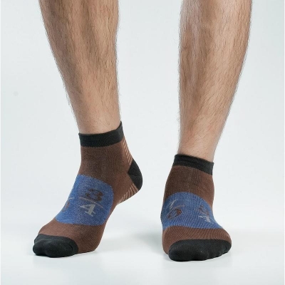 Picture of Action Ankle Socks For Men  (Chocolate)