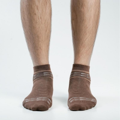 Picture of Action Ankle Socks For Men  (Chocolate)