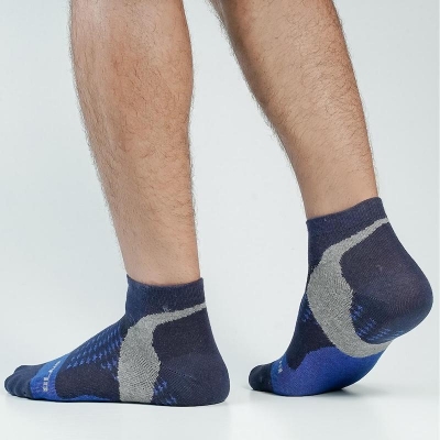 Picture of Blank Star Ankle Socks For Men  (Navy Blue)
