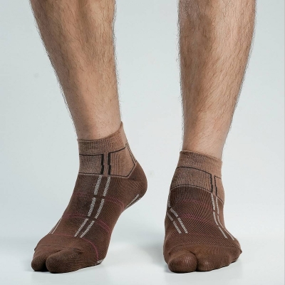 Picture of Premium Finger Socks For Men  (Chocolate)