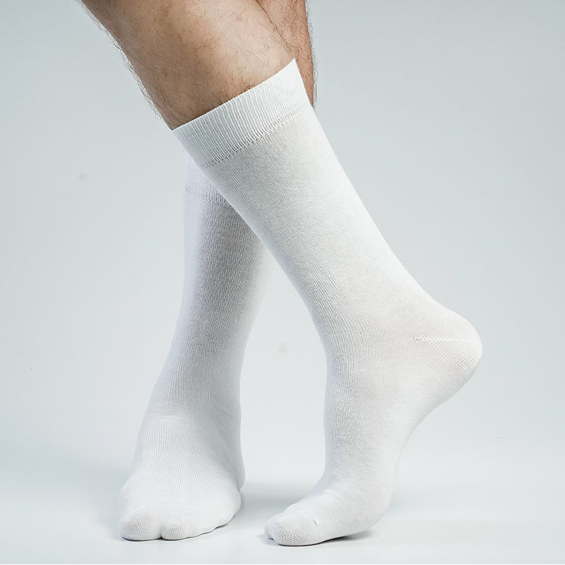 Picture of Premium Long Socks For Men  (White)
