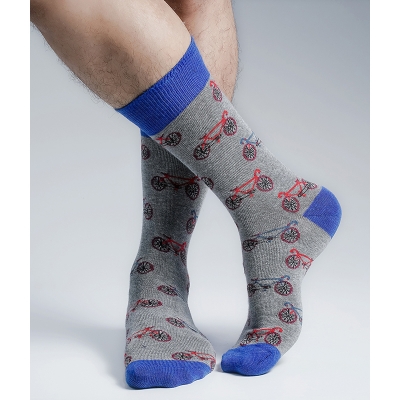 Picture of Premium Long Socks For Men  (Multicolor)