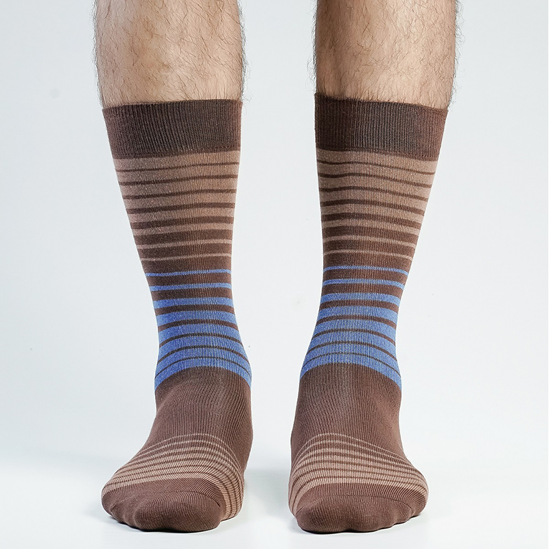 Picture of Swan Oxy Long Socks For Men  (Chocolate)