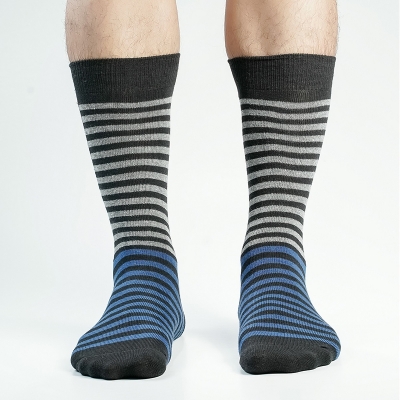 Picture of Pridezone Long Socks For Men  (Black)