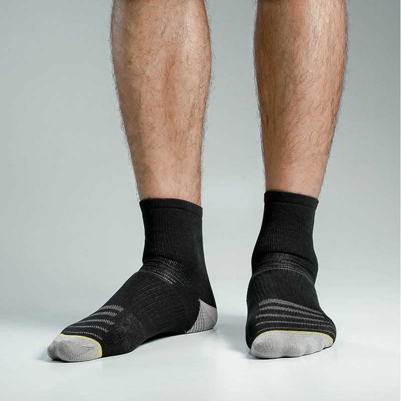 Picture of Kmalion Ankle Socks For Men  (Black)