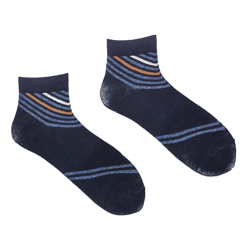 Picture of Pride Zone Ankle Socks for Men  (Navy Blue)