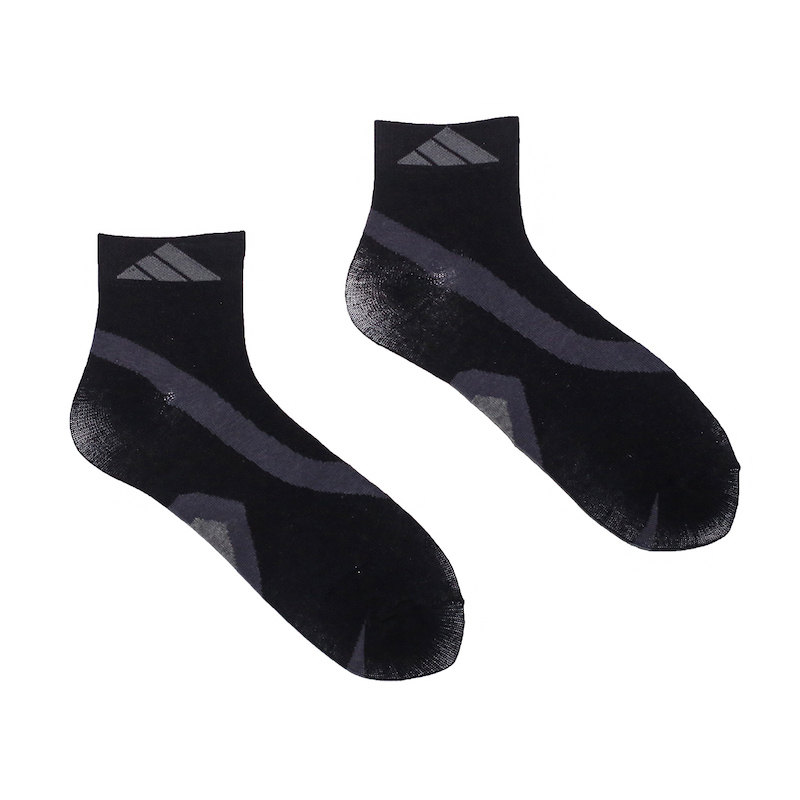 Picture of X Club Ankle Socks for Men by MB Hosiery  (Black)
