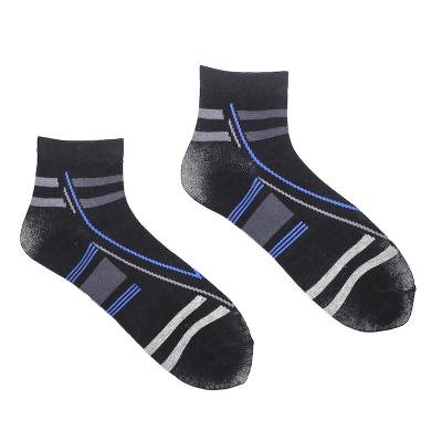 Picture of Blank Star Ankle Socks for Men  (Black)