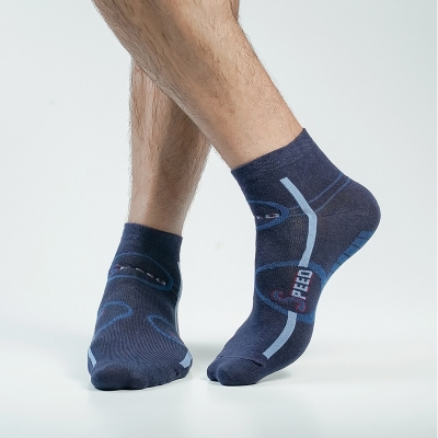 Picture of Speed Ankle Socks for Men  (Navy Blue)