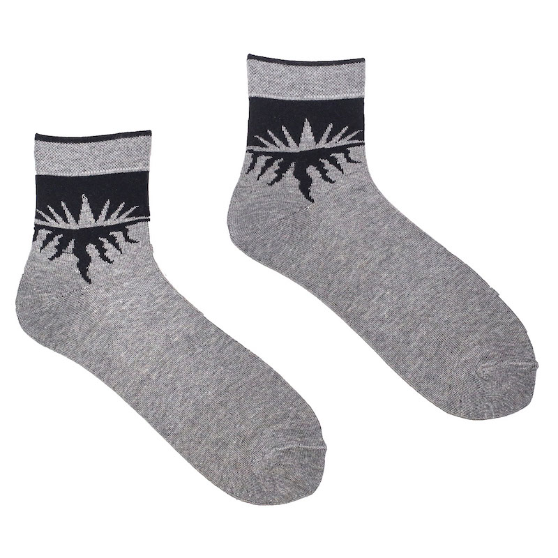 Picture of Pride Zone Ankle Socks for Men  (Ash)